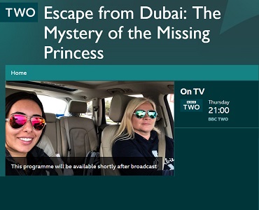 Escape From Dubai: The Mystery Of The Missing Princess
